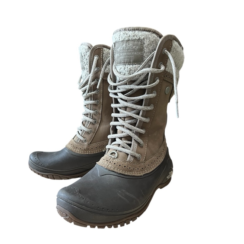 Women's The North Face Shellista 2 Mid Split Rock Winter Boots size 6